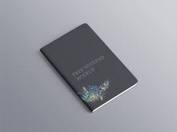 Download Free Notepad Mockup With Rounded Corners Free Mockup