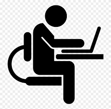Please use and share these clipart pictures with your friends. Please Remember There Is No Sleeping In The Libraries Person With Computer Icon Png Clipart Full Size Clipart 3788169 Pinclipart