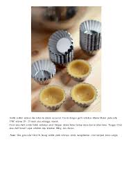 You can also increase the tart pastry recipe by. Bluberry Cheese Tart Dan Step By Step