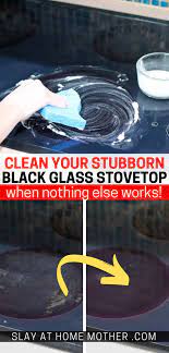 How To Clean A Black Stovetop With Two Household Ingredients Baking Soda Cleaning Baking Soda Shampoo Stove Top