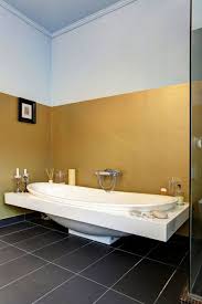Metallic Wandfarbe Fur Ein Luxurioses Ambiente In Ihrer Wohnung Metallic Wandfarbe Badezimmer Farbideen Badezimmer Farben