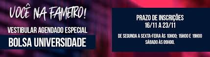 A universidade de vigo xestiona as bolsas de carácter xeral convocadas polo mecd e colabora coa a resolución publícase no taboleiro da sede electrónica da universidade e no portal de bolsas. Fametro Abre Inscricoes Para Vestibular Agendado Especial Para Candidatos Ao Bolsa Universidade Fametro