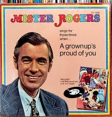 Mister Rogers 7" 45's with posters