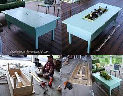Learn how to build a table with a beer cooler in this diy video. 13 Diy Cooler Table Plans To Build For Outdoor Beer Drinks Or Patio Picnic Free
