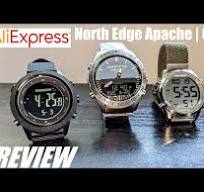 REVIEW: AliExpress Digital Watches Haul - North Edge Apache ...