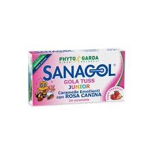 Caramelle per la gola naturali. Phyto Garda Sanagol Gola Tuss Junior Caramelle Per La Gola Per Bambini