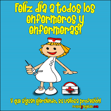 En la argentina y en otros países latinoamericanos como méxico, colombia y perú, la situación de los trabajadores de la salud en el. Tarjeta Para Compartir El Dia De La Enfermera Feliz Dia Enfermeros