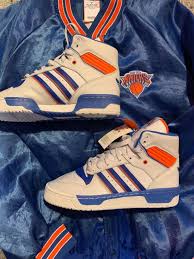 Patrick ewing 33 hi all star blue white shoes size 7. Adidas Rivalry High Patrick Ewing F34139 New York Knicks Shoes Boardwalk Vintage