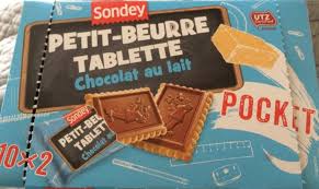 Petit Beurre Tablette Chocolat Au Lait Sondey 10pcs