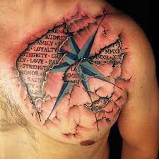 40 Chest Tattoo Design Ideas For Men Ripped Skin Tattoo Tattoo Designs Men Tattoos For Guys