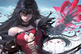 The top 25 sexiest hottest anime series! Velvet Crowe Hot Anime Girl Poster Uncle Poster