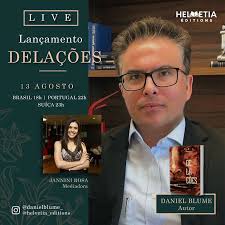 Daniel Blume lança sua nova obra nesta quinta-feira em conexão  internacional
