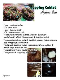 Topping Coklat Baked Donut Recipes Savory Dessert Homemade Recipes