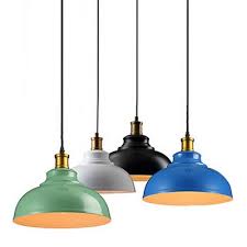 Industrial Pendant Light With 11 81 W Metal Shade In Barn Style Takeluckhome Com