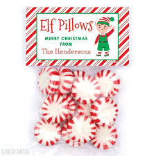 4.8 out of 5 stars 555. Elf Pillows Christmas Treat Labels Bags Make 24 Gifts Set Of 24 Tags And 24 Candy Bags By Chickabug Llc Catch My Party