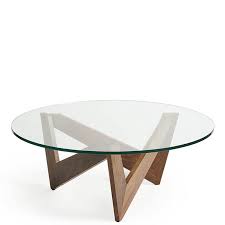 This table features clean, simple, unobstructed lines. 33 Round Coffee Table Wood And Glass Laptrinhx News