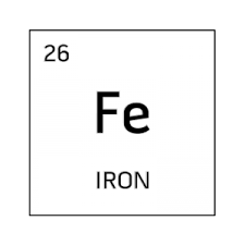 Black And White Element Cell For Iron Read It And Weep Periodic Elements Science Fair Projects