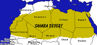 It stretches along the whole northern part of the continent and occupies the area of over 10 countries. The Sahara Desert Stretches Right Across The Northern Part Of Africa And Includes Parts Of Ten Countries Sahara Desert Sahara Desert Travel