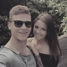 him and i #footballerswife #footballedit #futbol #footballwags  #joshuakimmich #linameyer #kimmichlina