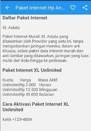 Maybe you would like to learn more about one of these? Paket Internet Murah Unlimited For Android Apk Download