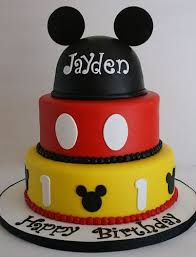 Bizcocho De Mickey Mouse Sencillo Mickey Mouse Cake Fiesta Tortas De Mickey Pastel De Cumpleanos Y Fiesta De Mickey
