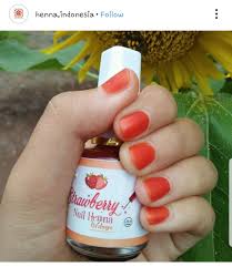 Strawberry Orange Henna Nail Stain Henna Nails Orange Nails Henna Brows