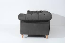  the workmanship is perfect and we are enjoying the sofa. Exeter 3er Sofa Chesterfield Couch Samtvelours Anthrazit Kaufen Bei Froschkonig24 Gmbh