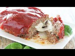 Mozzarella Stuffed Meatloaf Add Serrano Peppers Onion And Bell Peppers Mozzarella Stuffed Meatloaf Cheese Stuffed Meatloaf Recipes