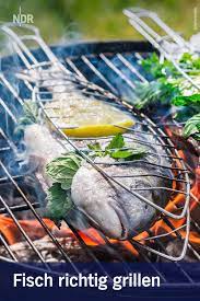 fisch grillen mit fischkorb wrap und raucherbrett fisch gegrillt richtig grillen grillen