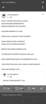 Eri menegaskan, postingan jne sorogenen itu merupakan kasus lama dan sudah selesai. Ary Prasetyo V Twitter Tambahin Jejak Digital Jne Id Colok Mata