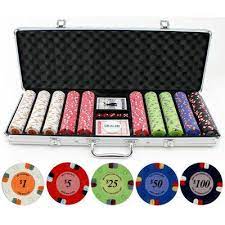 Jp Commerce 500 Piece Lucky Horseshoe Clay Poker Chip Poker Chips Set Clay Poker Chips Poker Chips