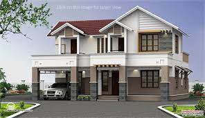 The house plan area sizes (ie. 2500 Sq Feet Two Storey House Elevation Kerala House Design Modern House Plans Bungalow House Design