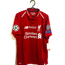 The 2020/21 liverpool home and away jerseys have been revealed and are available to buy now. Limited Authentic Liverpool Home Jersey 18 19 Champions League Final Sports Sports Apparel On Carousell