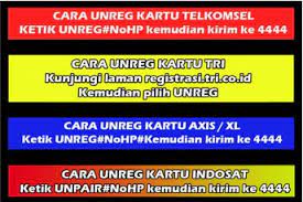 We did not find results for: Cara Unreg Kartu Telkomsel Xl Indosat Axis Tri Smartfren