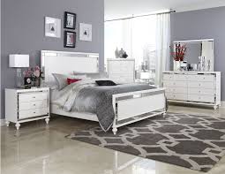 Alonza Bright White Panel Bedroom Set 1 Grey Bedroom Design White Panel Bedroom Set Bedroom Set