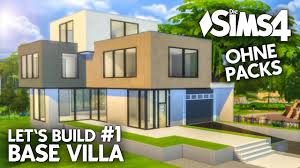 Sims 4 häuser bauen bauplan haus sims 4 cc möbel minecraft haus haus pläne haus grundriss haus ideen grundrisse sims 3 häuser planen. Die Sims 4 Haus Bauen Ohne Packs Base Villa 1 Grundriss Deutsch Youtube