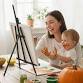 Mommy + Me Fall Painting Class event in Lower Sackville, NS