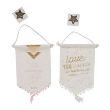 Fanion Deco Princesse 33x21 5cm Deco Princesse Fanion Deco