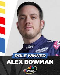 Alex Bowman Wins Pole Position in Miami