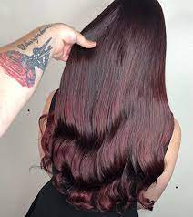 Reddish purple hair colors are totally hot these days. 5 Pro Formulas For Dark Purple Hair Wella Professionals