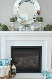 How To Decorate A Fireplace Without Mantle Fireplace Mantel Decor Paint Fireplace Tile Paint Fireplace