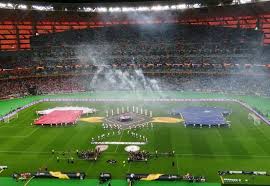 Until 1998 the final was contested over two legs Colorful Opening Ceremony Of Uefa Europa League Final Of 2018 19 Season In Baku Video Caucasus In Detail