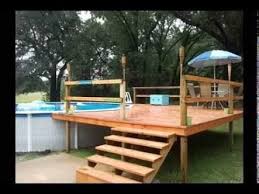 Pallet Deck For Above Ground Pool Google Search Pool Deck Plans Round Above Ground Pool Backyard Pool Landscaping