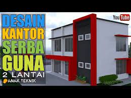178 m2 ( 94 m2 + 84 m2 ) jml. Desain Kantor Minimalis 2 Lantai Anak Teknik Youtube