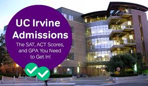 uc irvine admissions the sat act scores and gpa you need