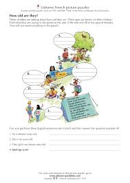 Quel Age As Tu Usborne Books French Classroom Picture Puzzles