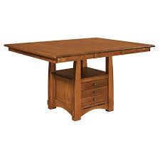 Choose any size, table top edge, table top corner, and leg style. Canyon Cabinet Table Shipshewana Furniture Co