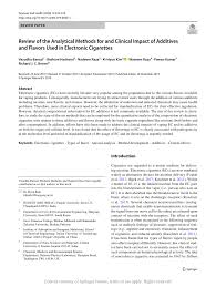 When somebody gives you the green light, they are giving you their official approval for something to be done. Review Of The Analytical Methods For And Clinical Impact Of Additives And Flavors Used In Electronic Cigarettes Request Pdf