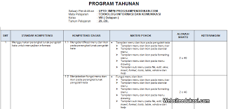 Pts tik kelas 8 semester 1. Prota Tik Kelas 8 Smp Mts Tahun 2019 2020 Websiteedukasi Com