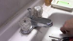 Learn how to replace a leaky delta faucet. Sink Faucet Repair Delta Bathroom Sink Drips Youtube